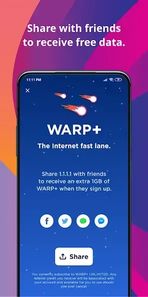 1.1.1.1 + WARP: Safer Internet 6.38.2 screenshot 3