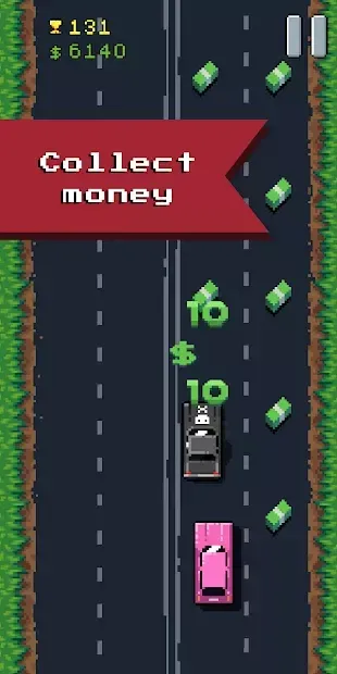 8Bit Highway: Retro Racing screenshot 2