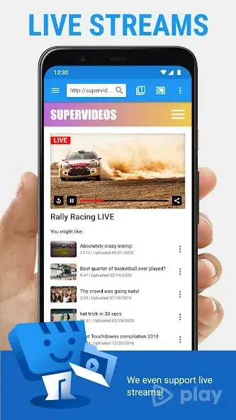 Web Video Cast | Браузер для ТВ/Chromecast/Roku/+ 5.12.3 screenshot 4