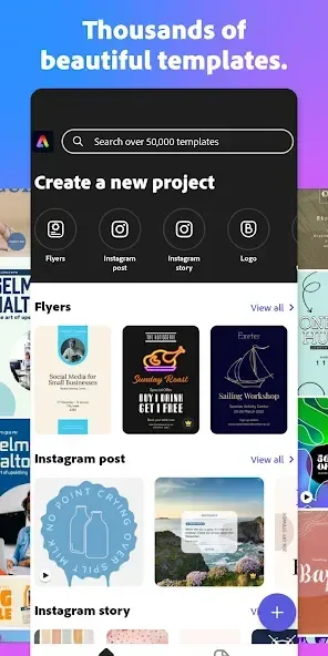 Adobe Express: Graphic Design 8.27.0 screenshot 3