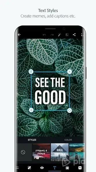 Adobe Photoshop Express: редактор фото и коллажей 17.7.8 screenshot 3