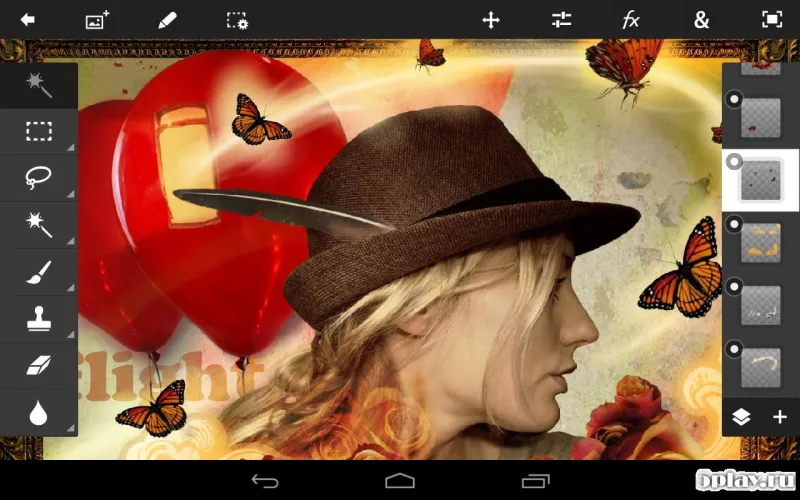 Adobe Photoshop Touch screenshot 1