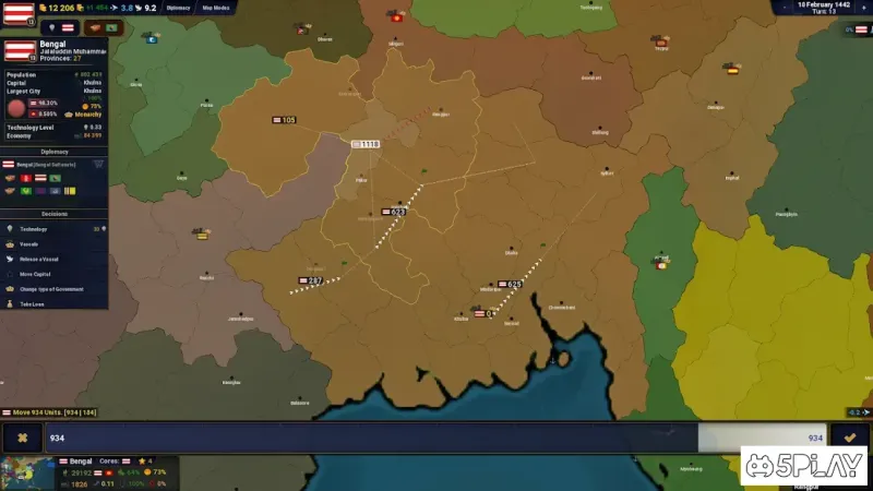 Age of History II Asia 1.01584 screenshot 2