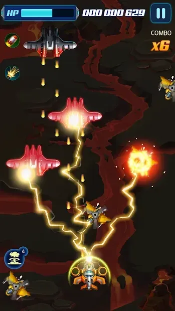 Airforce X - Warfare Игры стрелялки 1.4.6 screenshot 4