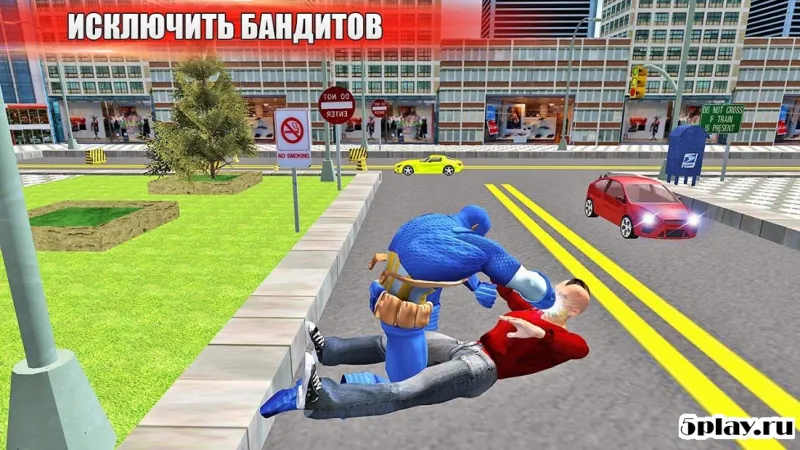 Amazing Captain Hero Fighting Fun screenshot 2