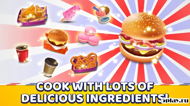American Burger Truck - Fast Food Cooking Game screenshot 2