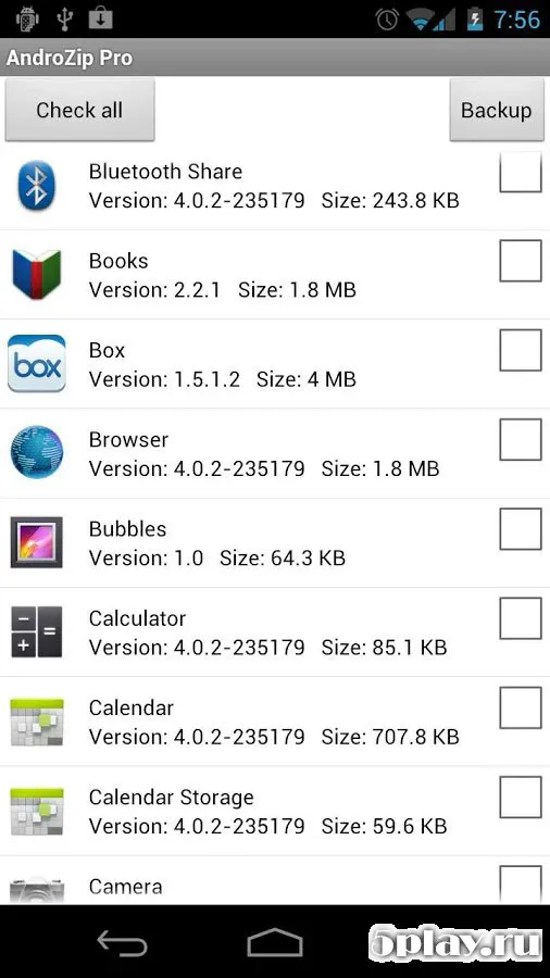 AndroZip Root File Manager screenshot 4