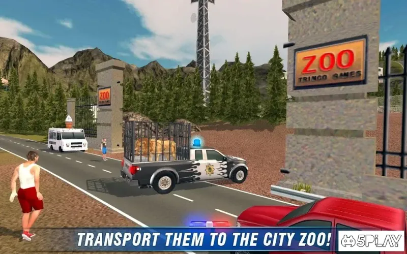 Angry Animals Police Transport screenshot 3