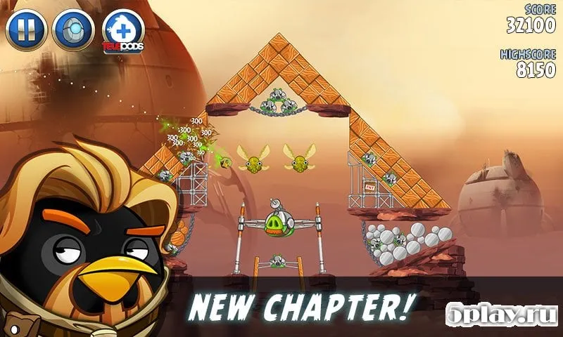 Angry Birds Star Wars 2 screenshot 3