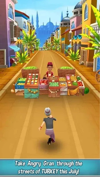 Angry Gran Run - Running Game screenshot 1