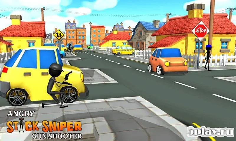 Angry Stick Sniper Gun Shooter screenshot 2