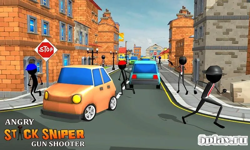 Angry Stick Sniper Gun Shooter screenshot 3