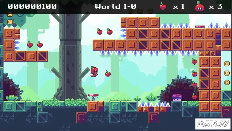 Appfy 2D Adventure - Hard one tap jump and run 0.9 screenshot 2