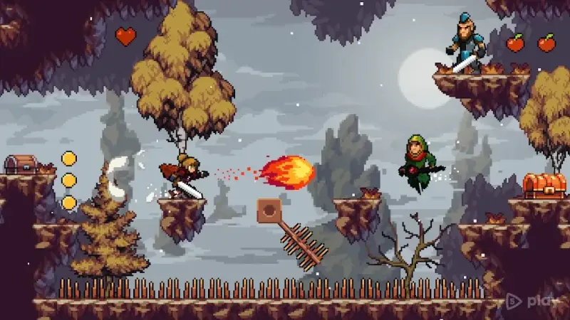 Apple Knight: Action Platformer screenshot 2