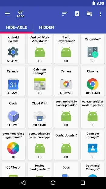 AppMgr Pro III (App 2 SD) v5.74 screenshot 1