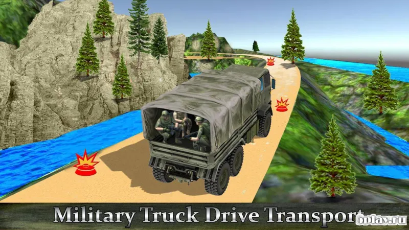 Army Truck Off-road Drive Cargo Duty screenshot 1