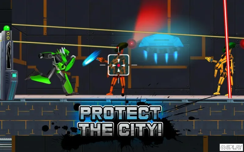 Automatron Galaxy Wars: Transform, Shoot and Drive screenshot 3