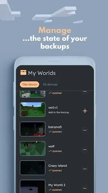 Backup Chest for Minecraft PE 1.52.230521 screenshot 1