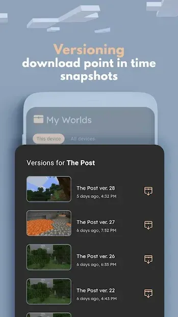 Backup Chest for Minecraft PE 1.52.230521 screenshot 4