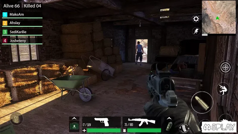 Battle Of Village: offline battle royale games screenshot 1