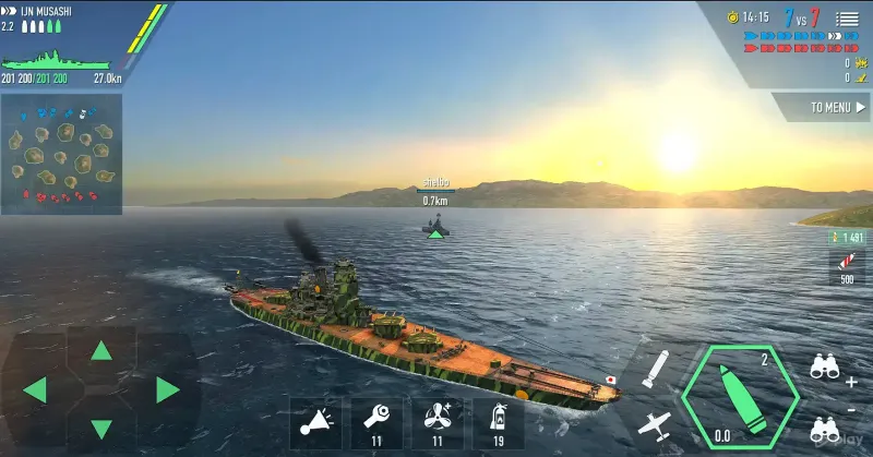 Battle of Warships: Naval Blitz screenshot 3