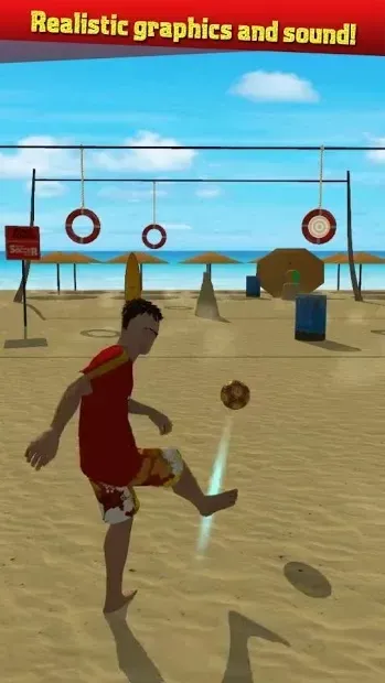 Beach Soccer Flick screenshot 1