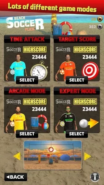 Beach Soccer Flick screenshot 2
