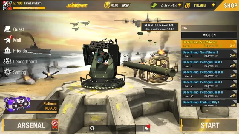 Beach War: Fight For Survival 0.1.1 screenshot 2