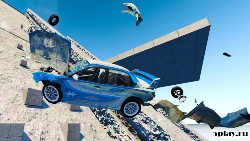 Beam Drive NG Death Stair Car Speed ​​Crash screenshot 3
