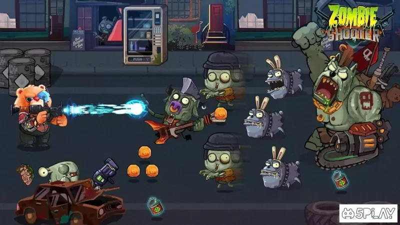 Ведмідь -навідник: Зомбі -стрілець 2.4 screenshot 4