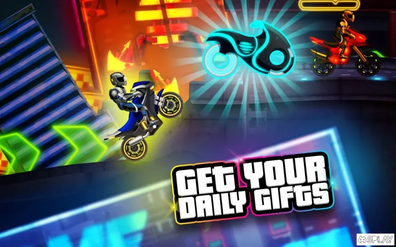 Bike Race: Speed ​​Racer Of Night City screenshot 3