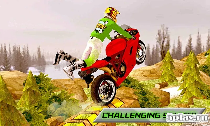 Bike Stunt Racing - Offroad Tricks Master 2018 screenshot 1