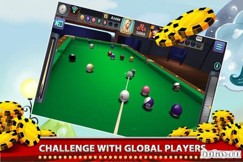 Billiard Pool Ball 3D Mobile screenshot 1