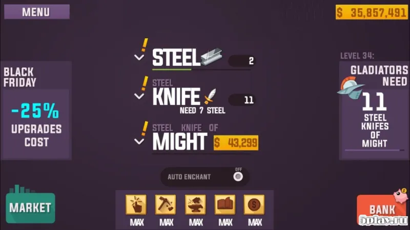 Blacksmith Lab Idle screenshot 2