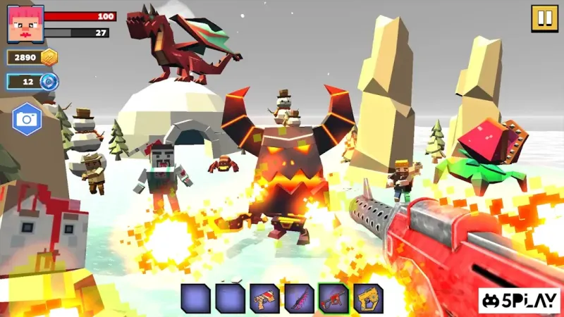 Block Craft: Shadow Awakens 1.10 screenshot 4