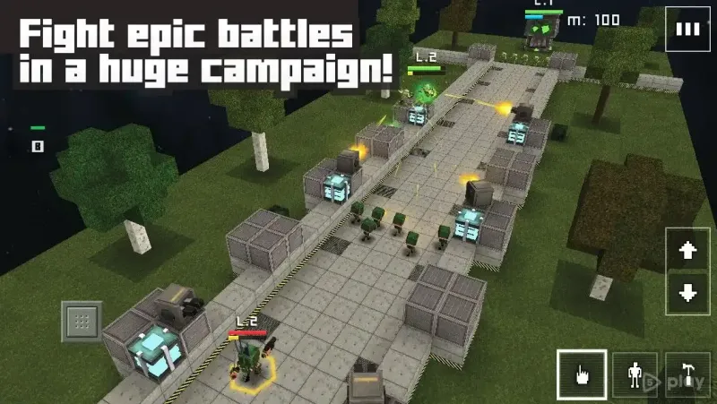 Block Fortress: War screenshot 1