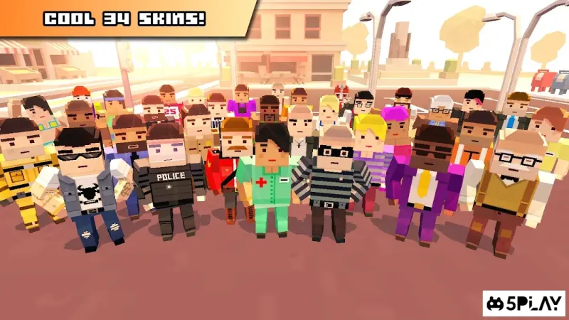 Blocky Car Racer screenshot 2