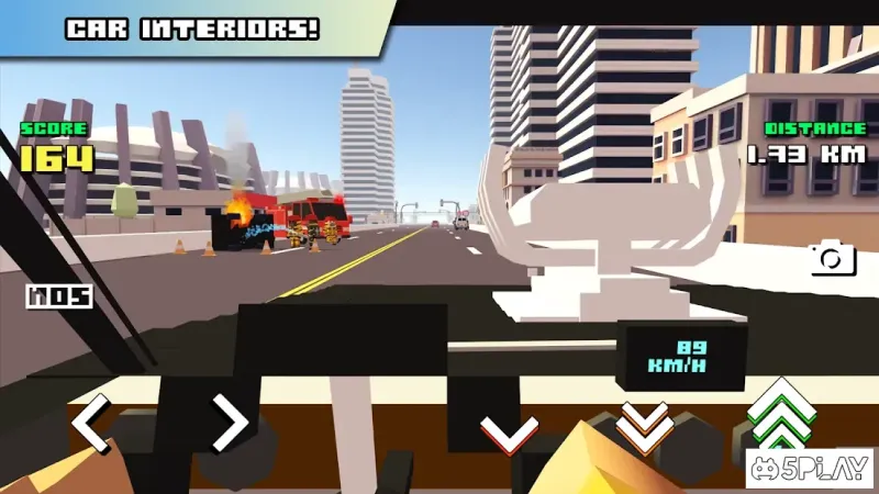 Blocky Car Racer screenshot 4