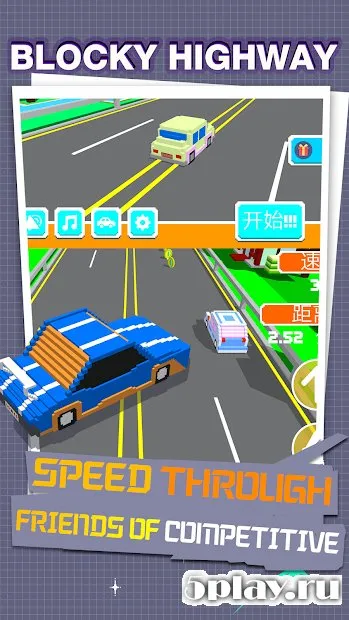 Blocky Highway screenshot 4
