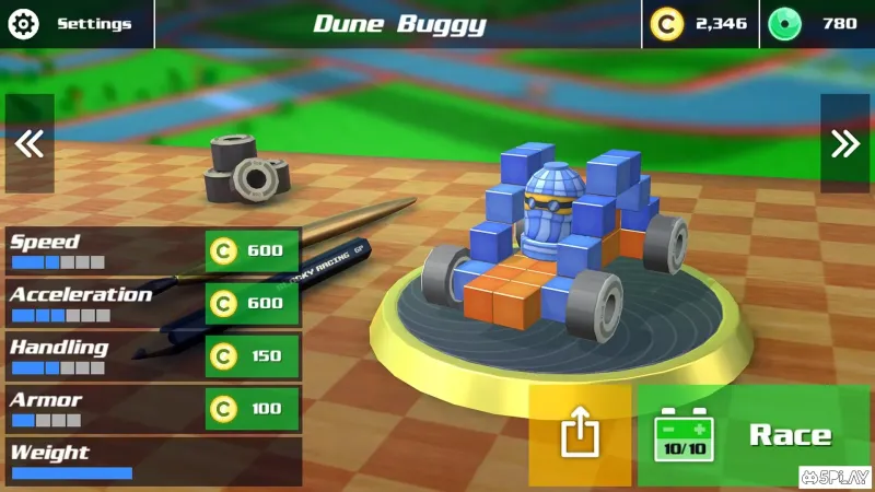 Blocky Racing screenshot 2