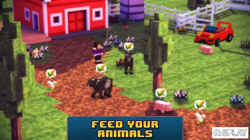 Blocky Roads screenshot 2