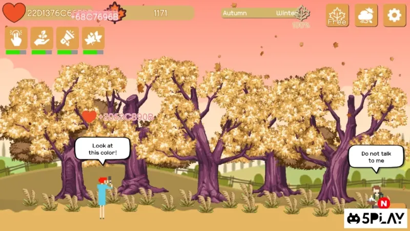 Blossom Clicker - 4 Seasons Relaxing Game screenshot 3