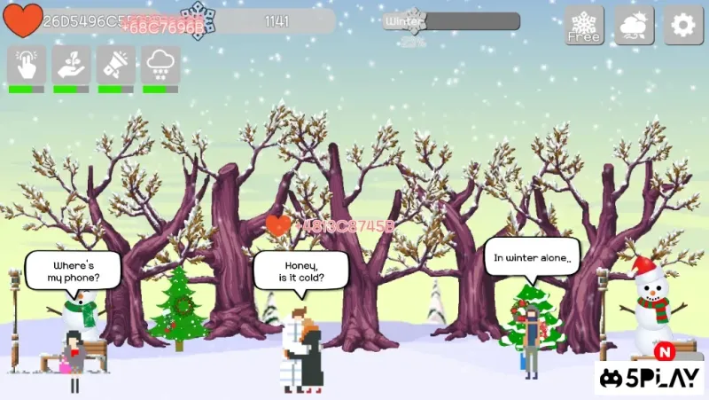Blossom Clicker - 4 Seasons Relaxing Game screenshot 4