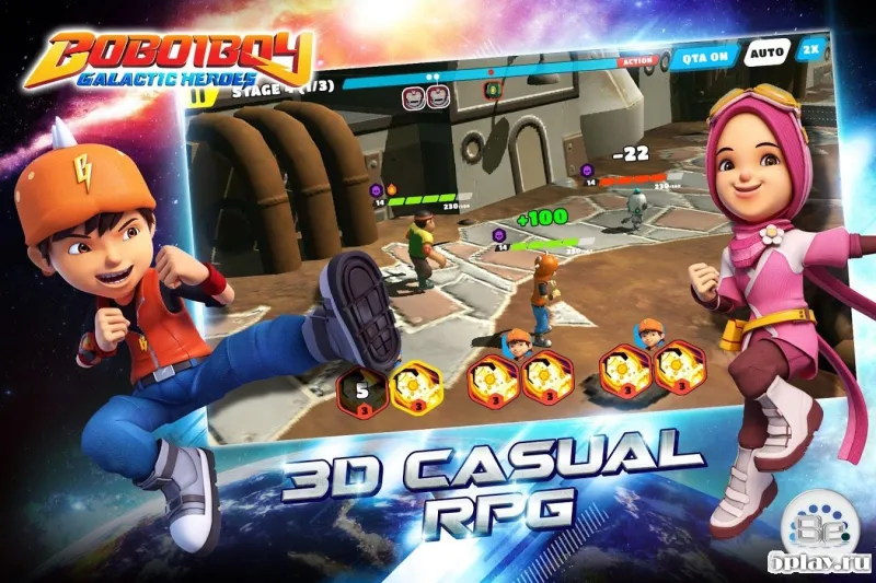 BoBoiBoy: Galactic Heroes RPG screenshot 2