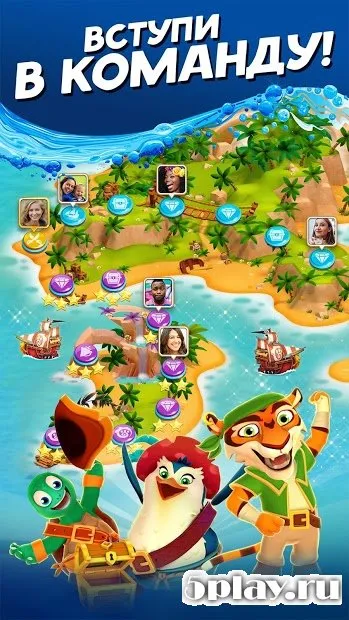 Booty Quest - Pirate Match 3 screenshot 3