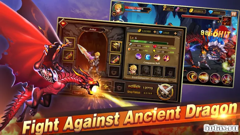 Brave Knight: Dragon Battle screenshot 3