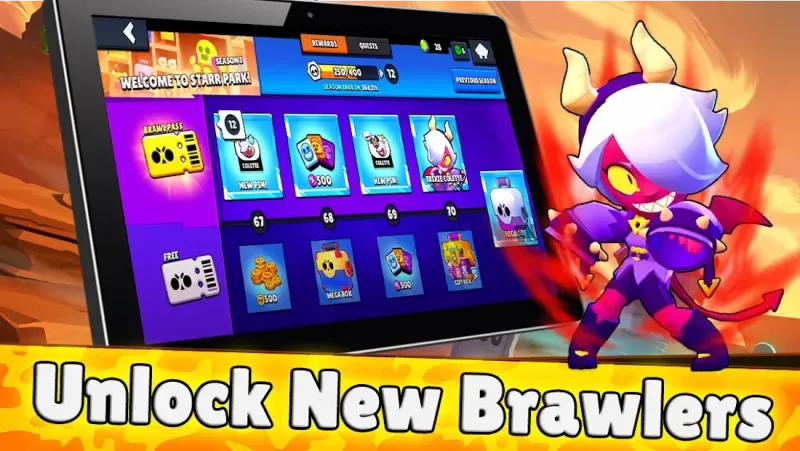 Brawl Pass box simulator for Brawl Stars 2.2 screenshot 1