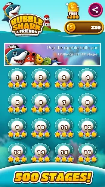Bubble Shark & Friends 1.02.7 screenshot 3