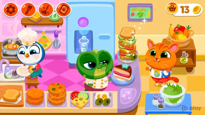 Bubbu School — милые животные 1.42 screenshot 1