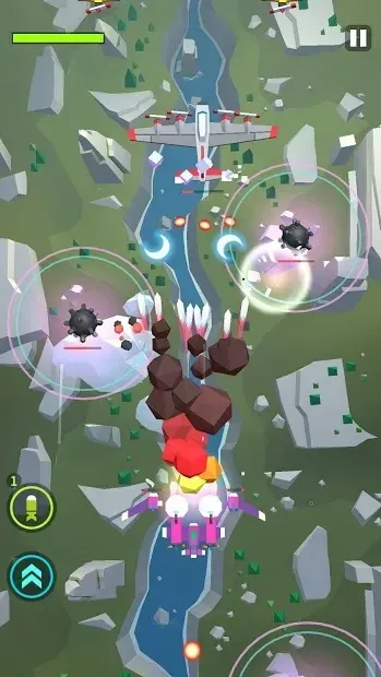 Burning Sky: Aircraft Combat 3D v1.2.1 screenshot 3